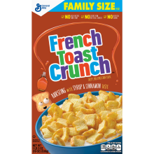 French Toast Crunch Cereal - Family Size (493g)