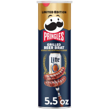 Pringles Grilled Beer Brat Limited Edition 158g