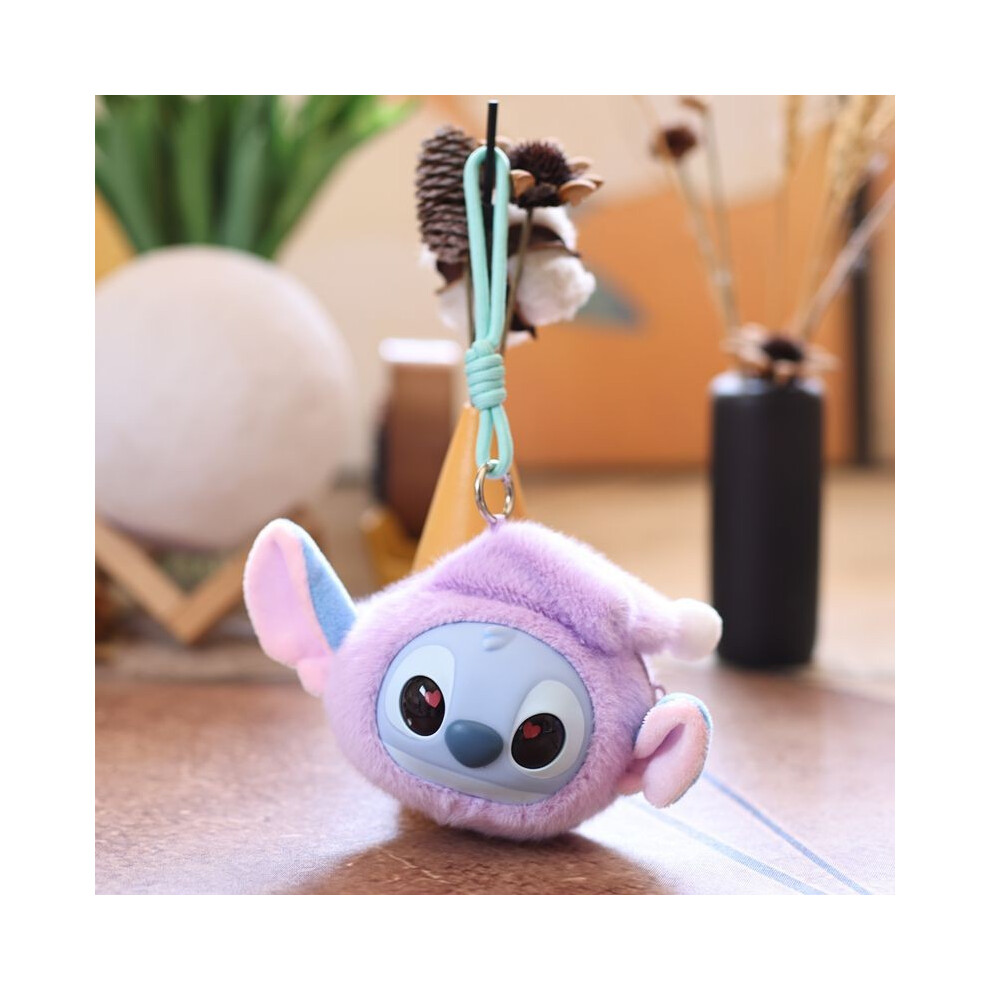 (Purple)Jolie poupée en peluche point avec peluche courte pour enfants et collectionneurs
