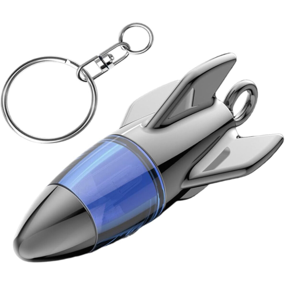 (Blue) Anti-Static Keychain - Static Electricity Remover Keychain - Static Shock Eliminator Static Electricity Removal Keychain For Car Handle