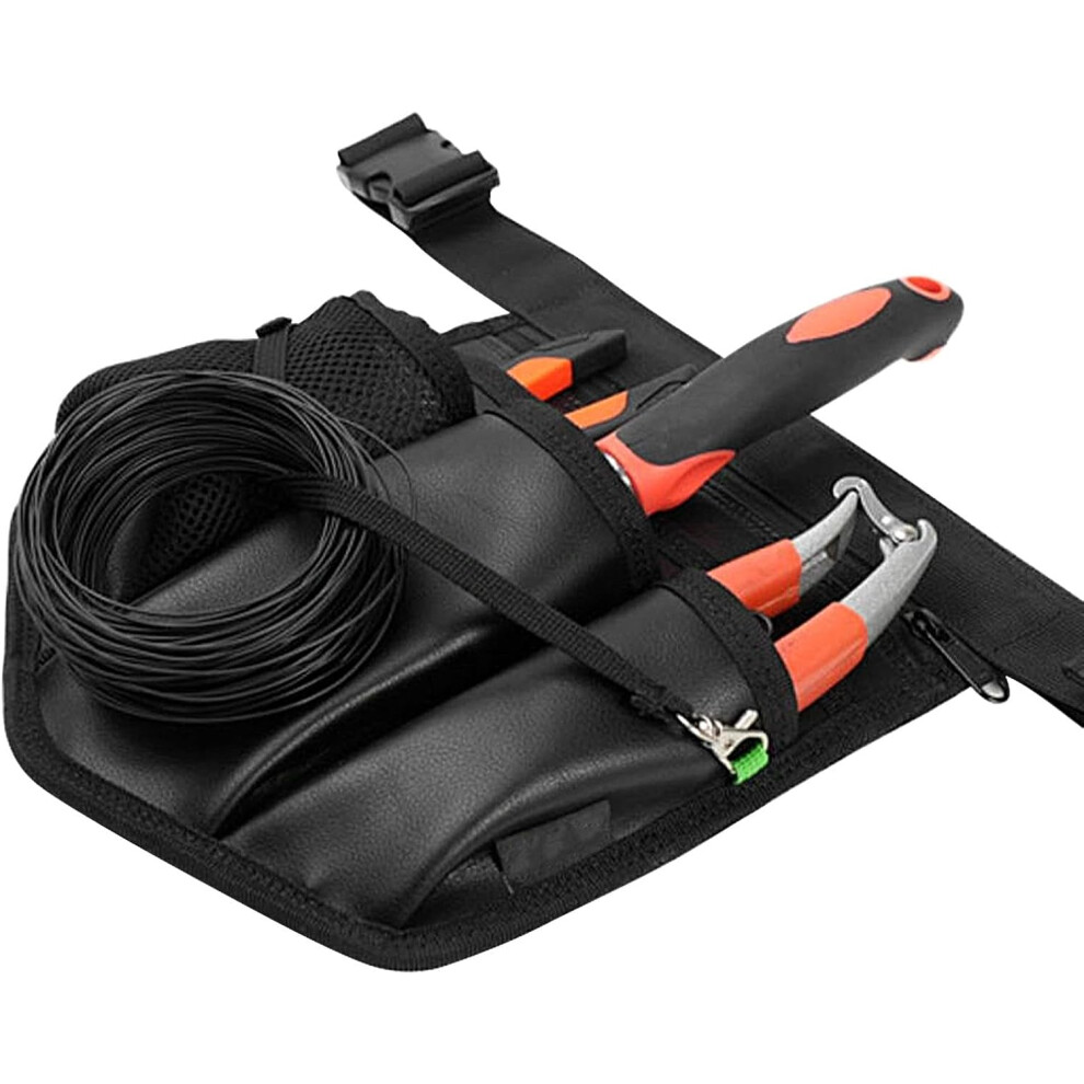 Tool Belt Pouches,Gardening Tool Bag Work Tool Belt Tool Pouch Bag Belt - Detachable Buckle Utility Belt Construction Tool Belt for Electrician,