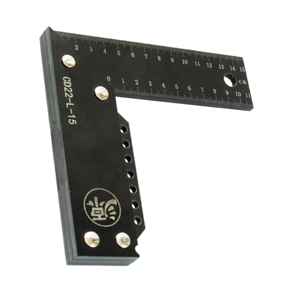 (150mm) Carpentry Squares | Right Angle Ruler L-Squares Multifunctional Carpenter Tools | Angle Ruler, Square Tool for Craft Enthusiasts, Contractors