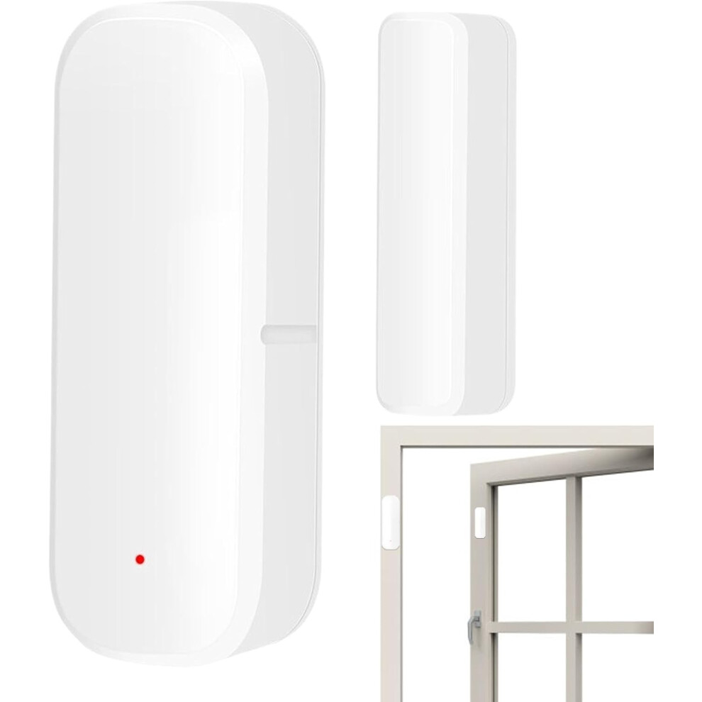 (Wifi) Window Sensors, Home Monitor Devices, Wifi Personal Security Window And Door Sensor Home Security for Home Garage Apartment
