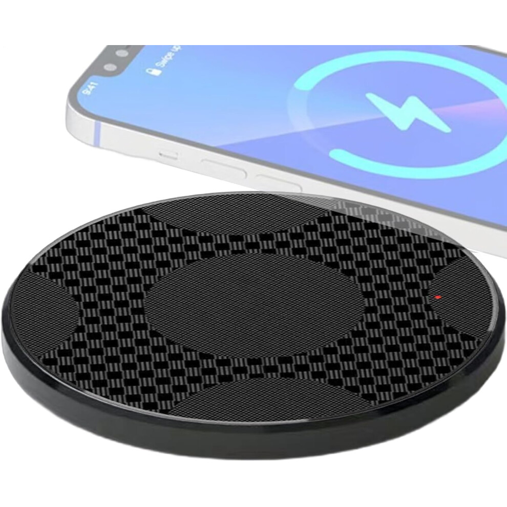 Wireless Charger | Fast Wireless Charging Pad,Wireless Charging Station, Wireless Phone Charging Stand for Most Cell Phones