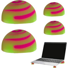 (Green) Silicone Pad for Laptop Cooling, Laptop Cooling Pad - Silicone Hemisphere Cooling Pad | Hemisphere Riser, Sturdy, Non-Slip, Multifunctional Cooling