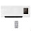 Wall Mounted Air Conditioner Mini Cooling and Heating Air Conditioner with Remote Control for 9