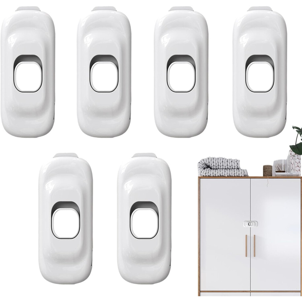 Child Proof Fridge Lock, Child Proof Refrigerator Latch, Cabinet Lock, Refrigerator Door Lock, Child Safety Locks for Cabinet, Drawers, Freezer, Oven