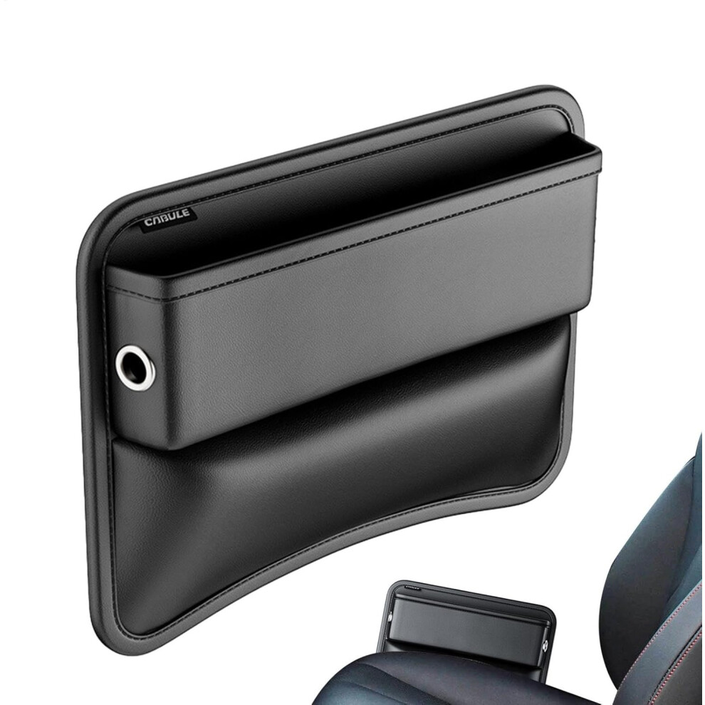 Car Seat Crevice Filler Organizer - Car Seat Crevice Storage Organizer - Portable Car Side Crevice Pocket for Phones, Wallets, Glasses