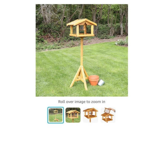 (Default) Premium Bird Table with Built in Feeder 1