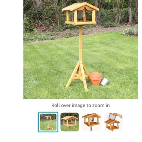 (Default) Premium Bird Table with Built in Feeder 2
