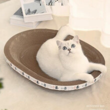 (Clay Brown, M 47cm) Cat Scratcher Pad Summer Gift, Play and Rest Cat Scratching Pad Cat Paws Grinding Toy, Cats Furniture, Pet Furniture, Cat Supplies Cat Furniture