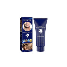 30ml Men Permanent Hair Beard Removal Cream, Depilatory Paste Face Moustache, Men Hair Removal Cream for Face, Chest