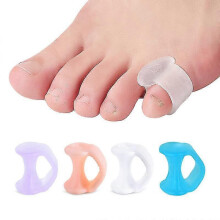 5x Sparateurs D'orteils, Petit Entretoise D'orteil, Protecteurs d'orteils Petit en Gel Pour viter les Frottements et Soulager la Pression