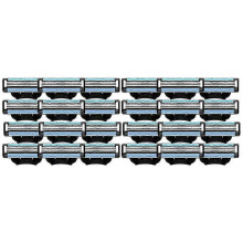24PCS Replaceable Shaver Blades Refills Manual 3 Blades Refills 3 Mens Refills Shaver Blades