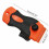 Plastic Double Edged Sticker Scraper with 10Pcs Razor Blades for Removing Glue 5