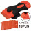 Plastic Double Edged Sticker Scraper with 10Pcs Razor Blades for Removing Glue 4