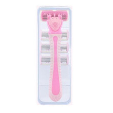 Women's Razor, Ultra-Thin Blades with Conditioning Strips, for Close Smooth Shave, Ergonomic Handle, Dermatologist Approved, Patented Irritation