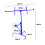 11ft Drywall Lifter with Rolling Casters Panel Hoist 8
