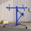 11ft Drywall Lifter with Rolling Casters Panel Hoist 1