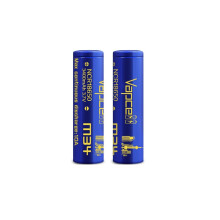 2x Vapcell M34 18650 3400mAh 3.7V Batteries + case