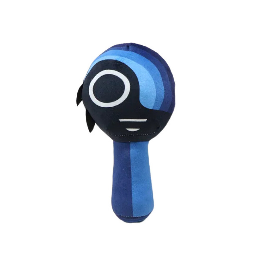 (Dark ) Incredibox Italian Sprunki Brainrot Al Plush Toy Stuffed Decoration Doll Gift Blue
