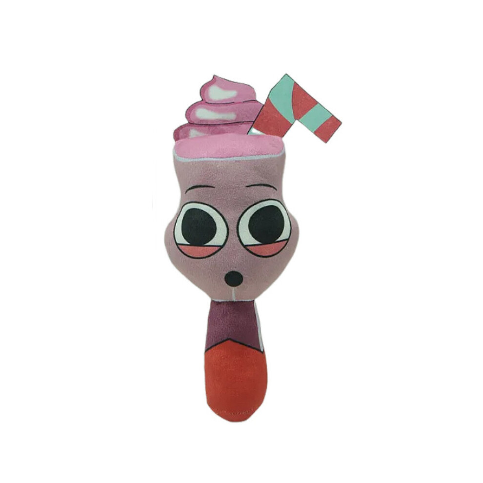 (Pink) Incredibox Italian Sprunki Brainrot Al Plush Toy Stuffed Decoration Doll Gift Pink