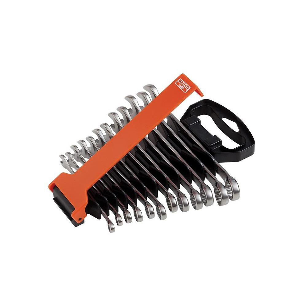 Bahco Chrome Polished Combination Spanner Set, 12 Piece-image-OPC-PHG7VM2-NEW