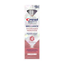 Crest 3D White Brilliance Advanced Whitening Toothpaste, Fresh Mint Flavor, 3.8 Oz (107 g)