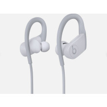 Beats Powerbeats4 Wireless Earphones with Apple H1 Chip, 15-Hour Battery Life, Fast Fuel, Sweat-Resistant, White (MWNV2LL/A)