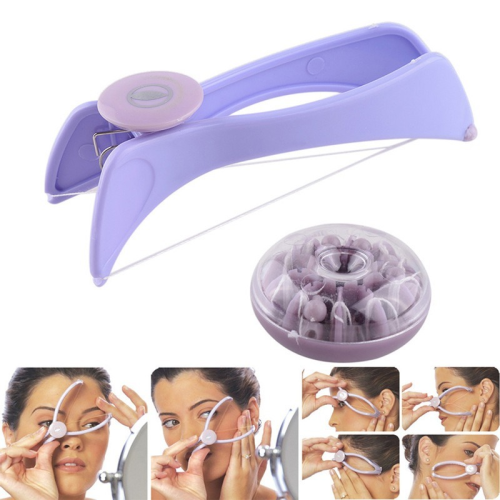 Protable Mini Spring Threading Αποτριχωτική Αποτριχωτική Γυναικεί 2