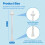 Nose Wax Sticks Εφαρμογές κεριού μύτης για ανώδυνο εργαλείο αποτρίχ 4