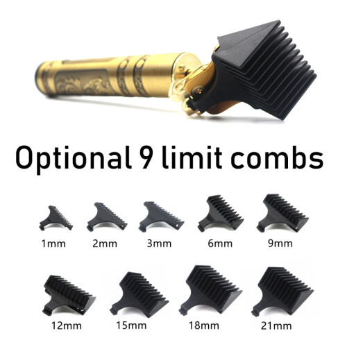 T9 Professional Hair Trimmer Machine Μεταλλικό σώμα από ανοξείδωτο ατσά 2