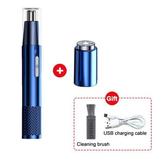 Επαναφορτιζόμενη κουρευτική μηχανή KISMIS 2IN1 USB για τρίχ