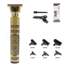 T9 Professional Hair Trimmer Machine Μεταλλικό σώμα από ανοξείδωτο ατσά