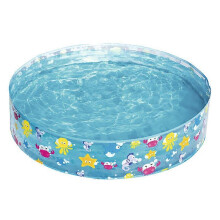 (As show, One size) Children Swimming Pool Bathing Tub Summer Outdoor Lawn Garden Round Swimming Pool Water Game For Children Ocean Ball Pool Toys