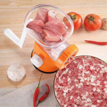 (As show, One size) Manual Meat Grinder Stainless Steel, Mincer Machine compatible with Grinding Meat, Vegetables, Kitchen Appliance