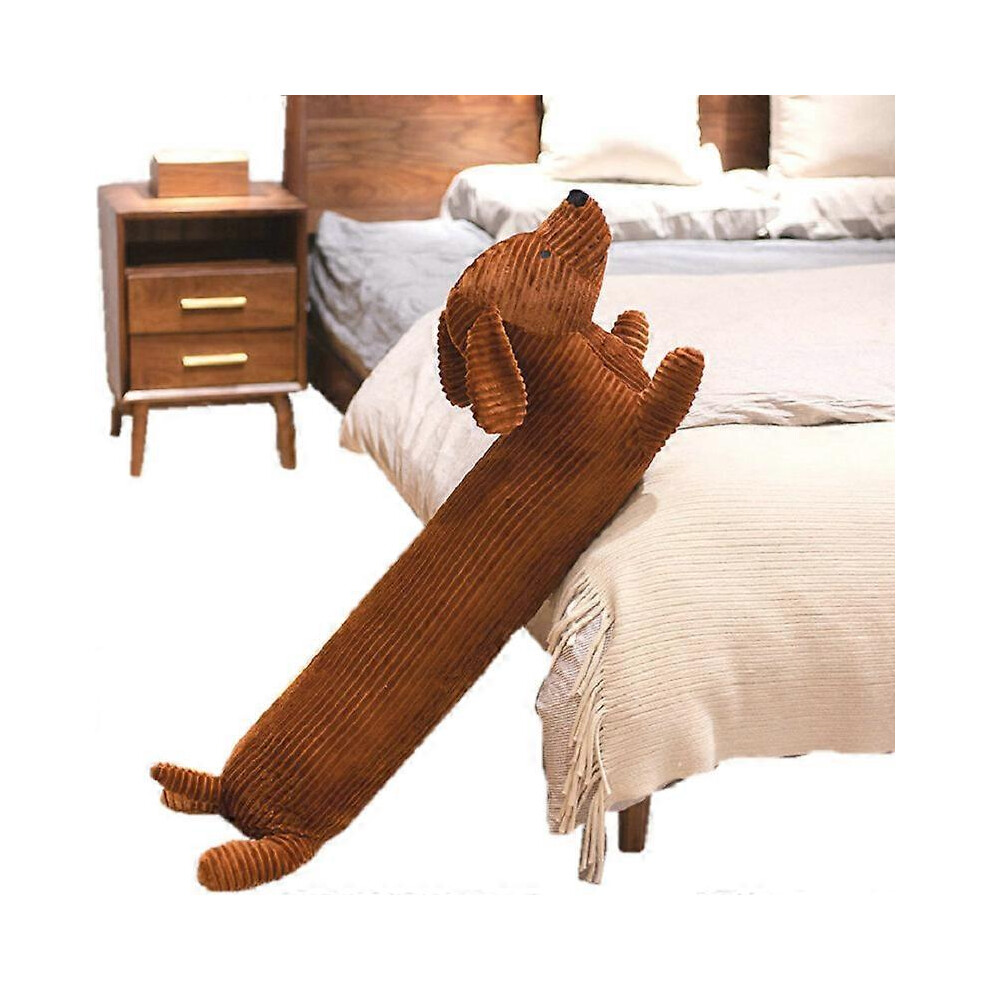 Photos - Other Toys Kikidex  Uk Cute Dachshund Dog Hug Strip Pillow Stuffed Animals Fox Husky Cushion Pillow Back Waist Pillow F (1.1M, normal Dachshund)