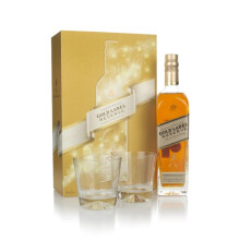 Johnnie Walker Gold Label Reserve Gift Pack with 2x Glasses 70cl 40%