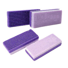 (As show, One size) 4Pcs Foot Pumice Sponge Stone Pedicure compatible with Foot Callus Exfoliate Hard Skin Remove Pedicure Scrubber