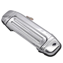 (As show, One size) Rear Right Side Car Outer Exterior Door Handles Chrome MR156878 compatible with Mitsubishi Montero Pajero V31 V32 V33 V46 1997-2000