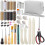 (As show, One size) 65 Pcs Bookbinding Kit BookBinding Materials Bone Folder Tool Kit compatible with Beginners Bookbinding Supplies 1