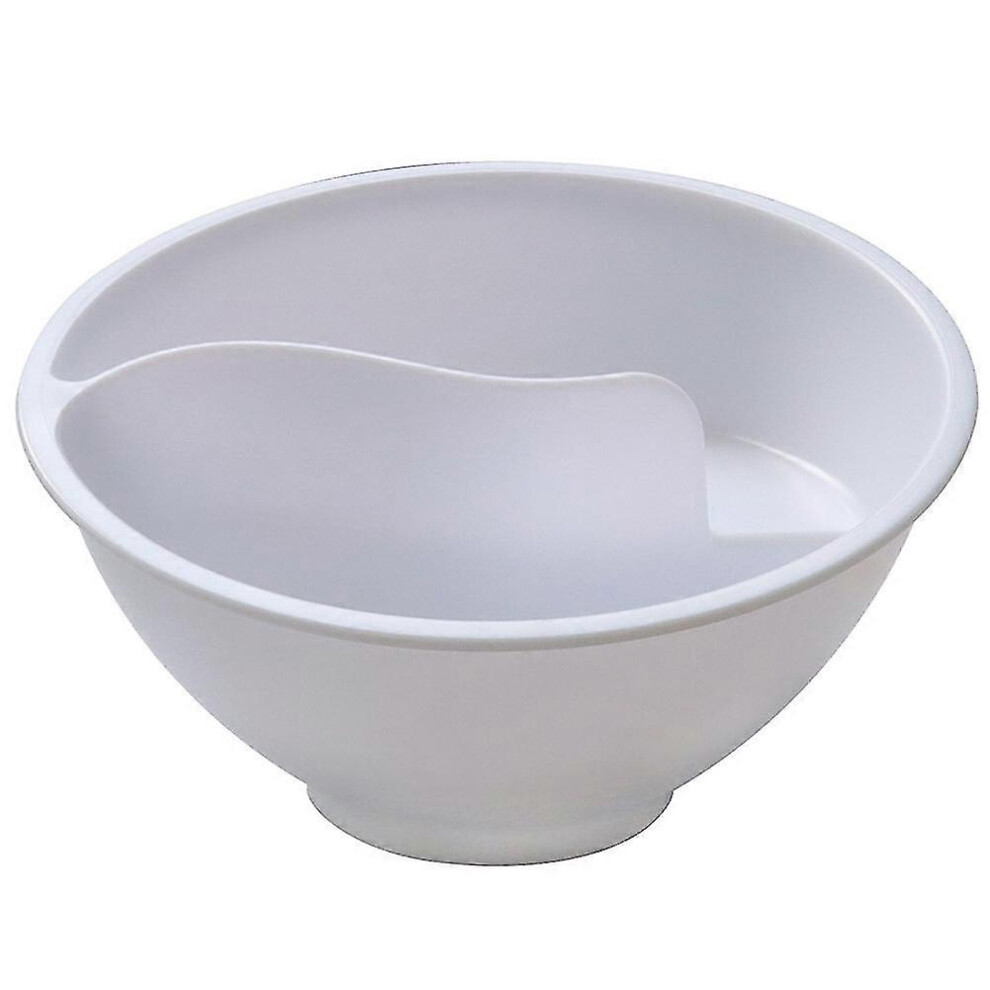 (As show, One size) Cereal Bowl Milk Bowl Dry and Wet Separation Cereal Bowl One-Person Breakfast Tableware Household D-image-OPC-PHG8H22-NEW
