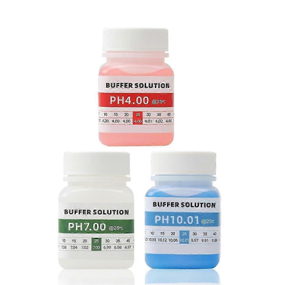 Kikidex (As Show, One Size) Ph Meter Calibration Solution Orp Tester Calibration Solution Buffer Solutions,Ph 4.0 7.0 10.0