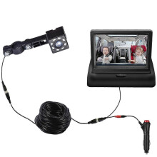 (As show, One size) Facing Baby Monitor 360 Adjustable Baby Rear Display Camera with Night Vision Camera