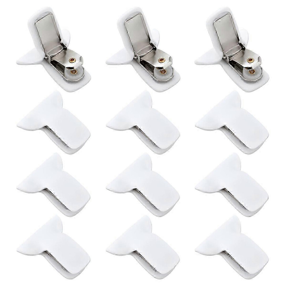 Kikidex (As Show, One Size) 12Pcs Duvet Clips Compatible With Comcompatible Withter Inside, Strong Holder Blanket Quilt Fasteners Foam Metal Padded Duvet Cove