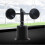 (As show, One size) 0-70M/S Wind Speed Sensor Environment Signal Output Pulse Type Three Cups Wind Speed Sensor Anemometer DC5-30V 5