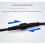 (As show, One size) 0-70M/S Wind Speed Sensor Environment Signal Output Pulse Type Three Cups Wind Speed Sensor Anemometer DC5-30V 3