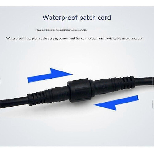 (As show, One size) 0-70M/S Wind Speed Sensor Environment Signal Output Pulse Type Three Cups Wind Speed Sensor Anemometer DC5-30V 2