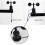 (As show, One size) 0-70M/S Wind Speed Sensor Environment Signal Output Pulse Type Three Cups Wind Speed Sensor Anemometer DC5-30V 2