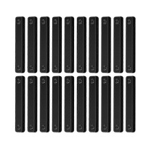 (As show, One size) 20pcs Nail Free Magnet Window Screen Clip Insect Protection-B